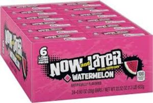 Now and Later Watermelon 0.93oz 24ct